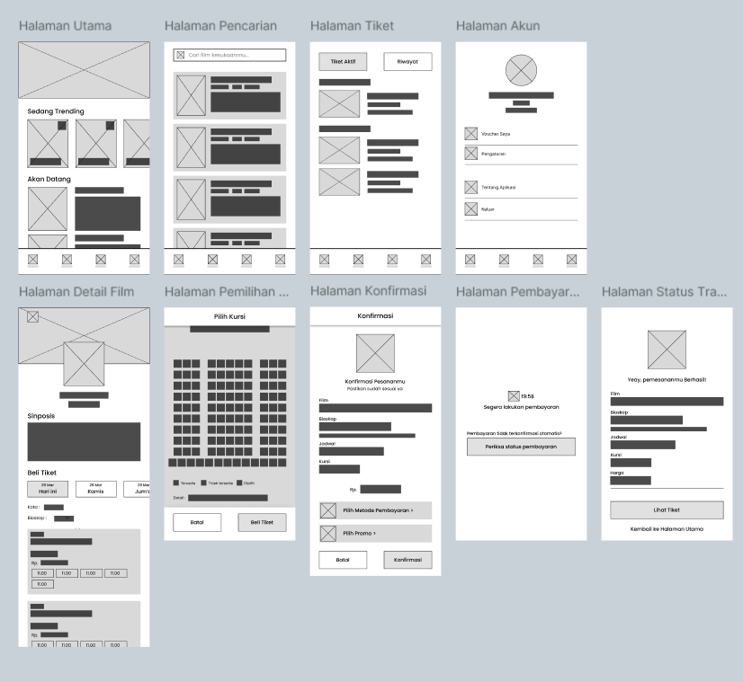 Design Cinema Ticket Booking Application - 1